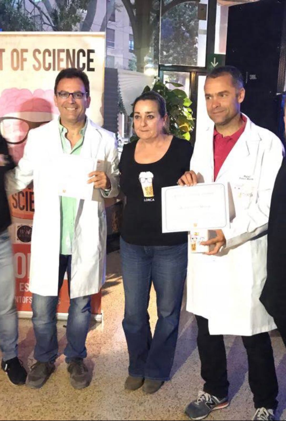 Esther Sánchez en el Pint Of Science