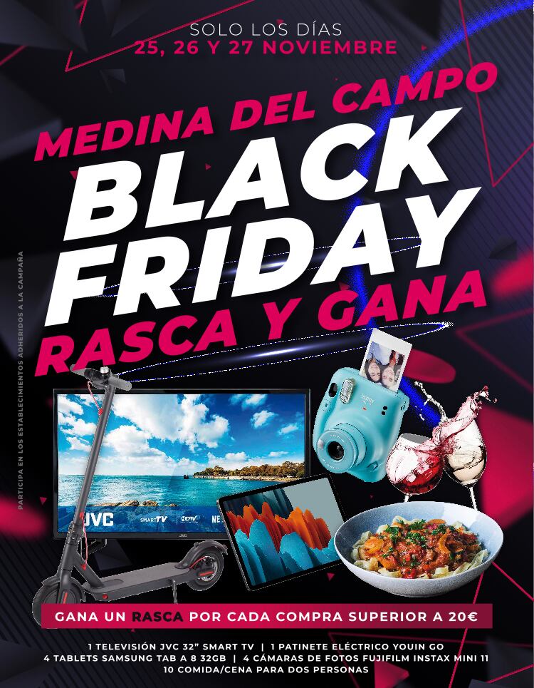 Los comercios de Medina del Campo se suman a la cita del Black Friday