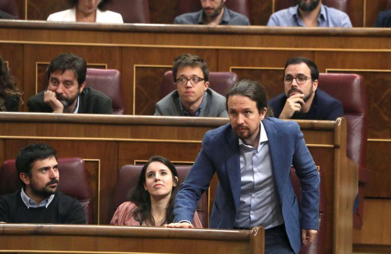 El líder de Podemos, Pablo Iglesias.