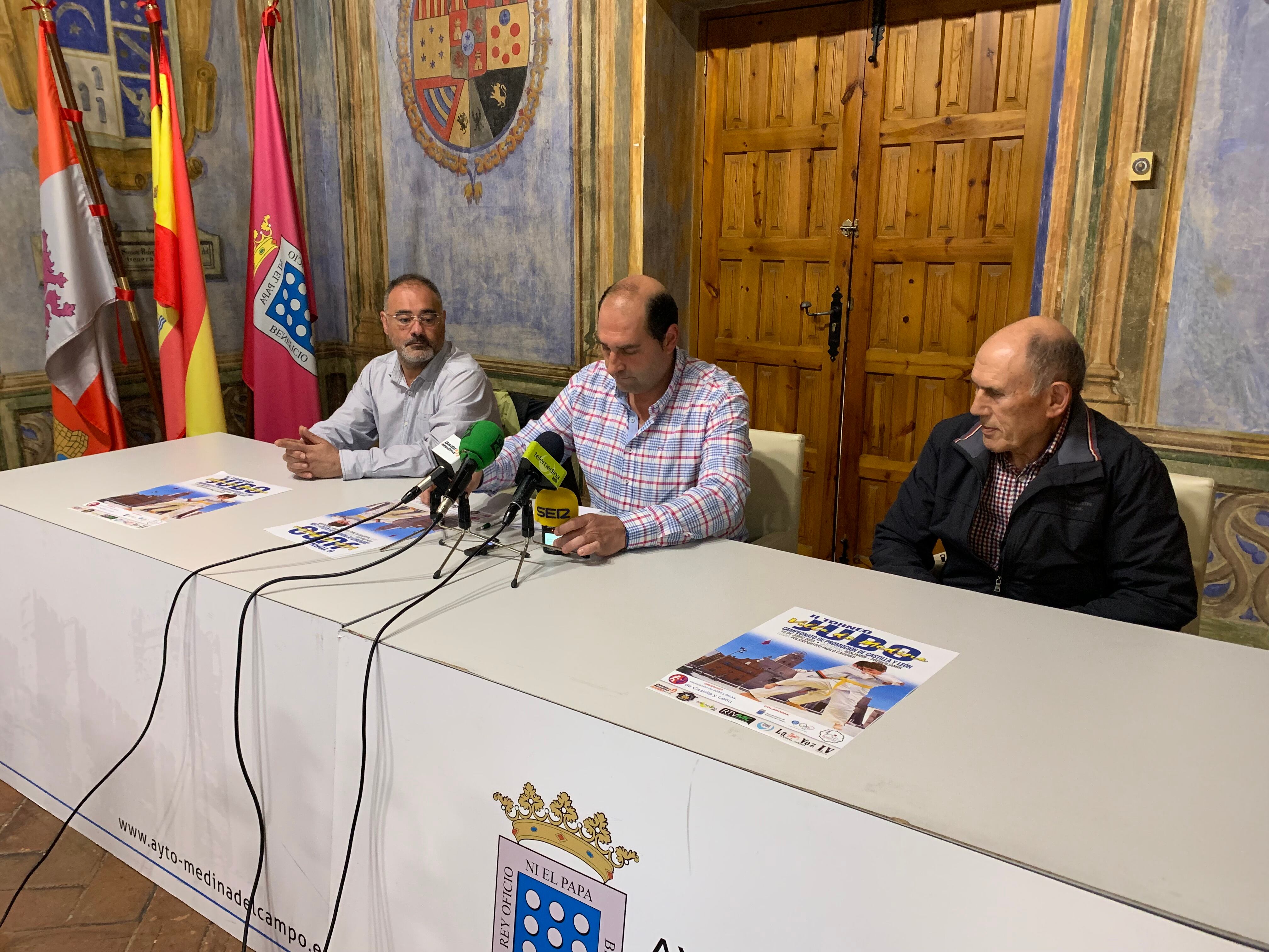 Presentación del II Torneo de Judo Villa de Medina