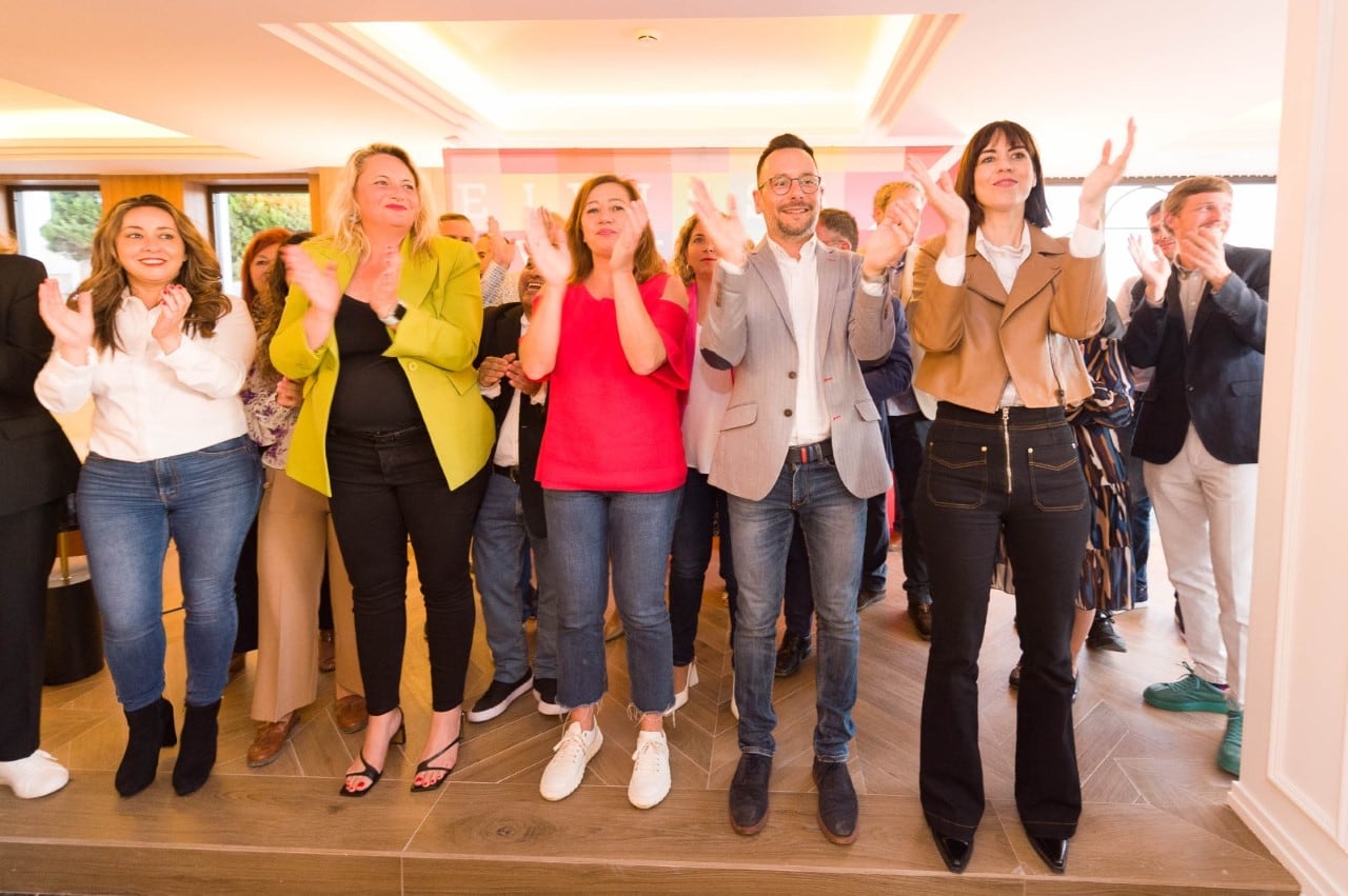 Ruiz en la presentación de su lista electoral