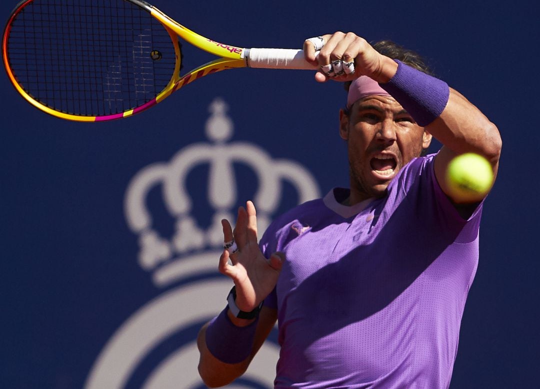 Rafa Nadal, en su partido ante Norrie.