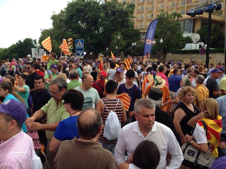 Participants a l&#039;acte de Societat Civil a Tarragona.