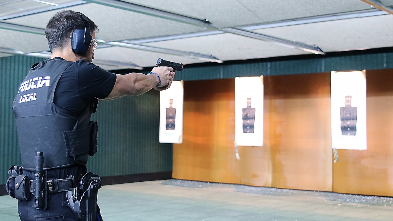 La Policía Local de Elda ya puede utilizar la nueva galería de tiro