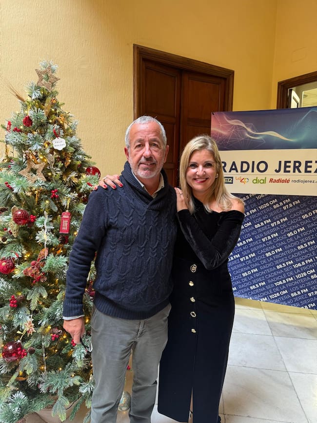 Pedro Alemán y Ruth Delgado en el Especial de Radio Jerez 2025