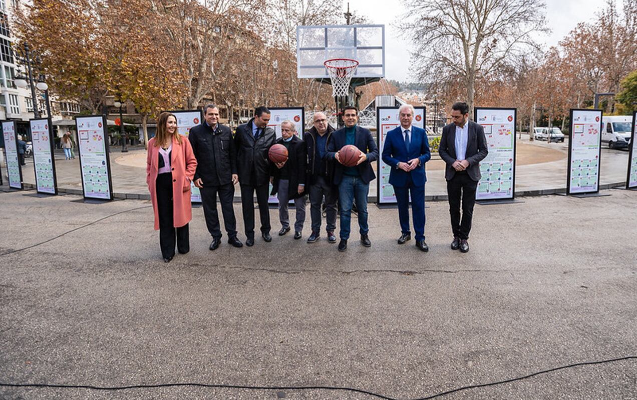 Presentación de las actividades paralelas a la final de la Copa del Rey de Baloncesto en Granada