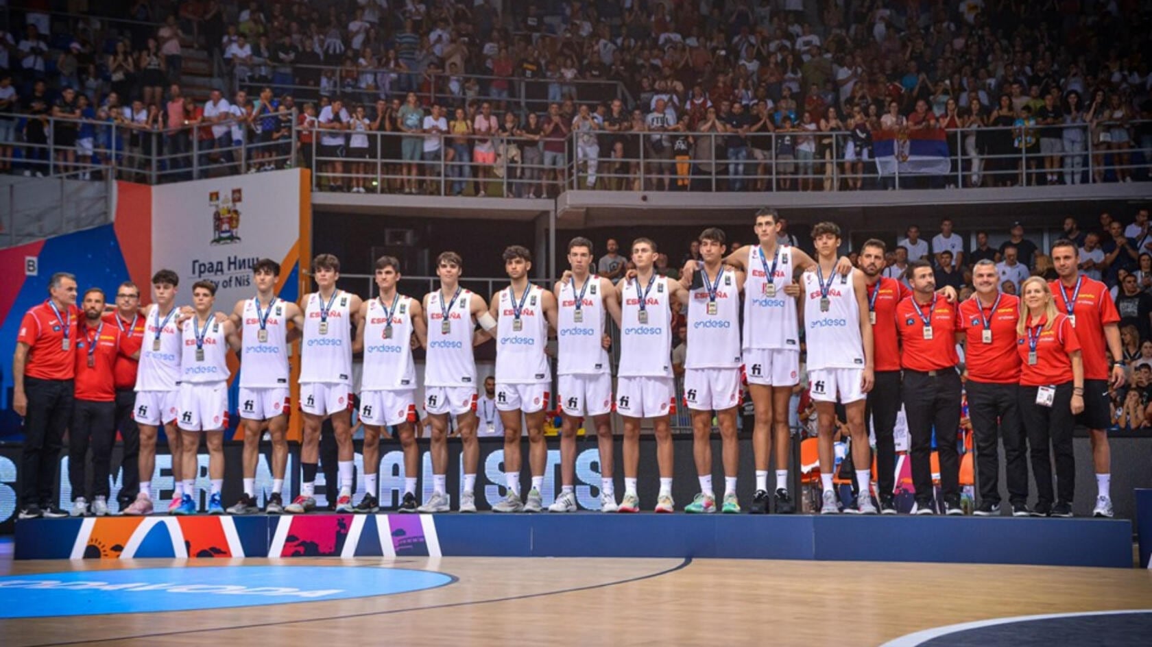 La Selección Española logra la plata en el Eurbasket Sub-18