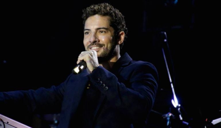 David Bisbal, en uno de sus conciertos en San Cristóbal de las Casas (México) en abril de 2021