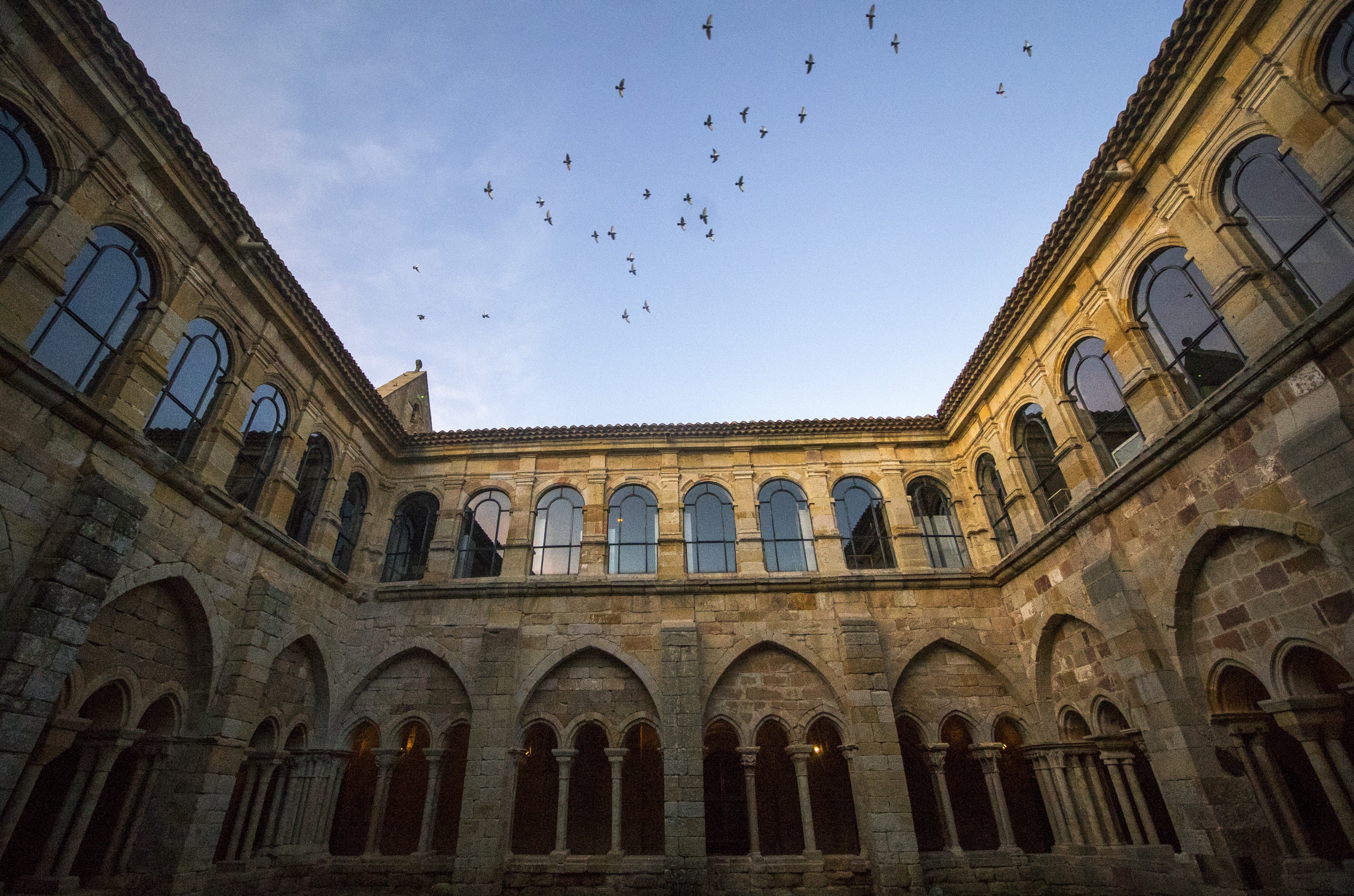 Claustro del monasterio de Santa María la Real