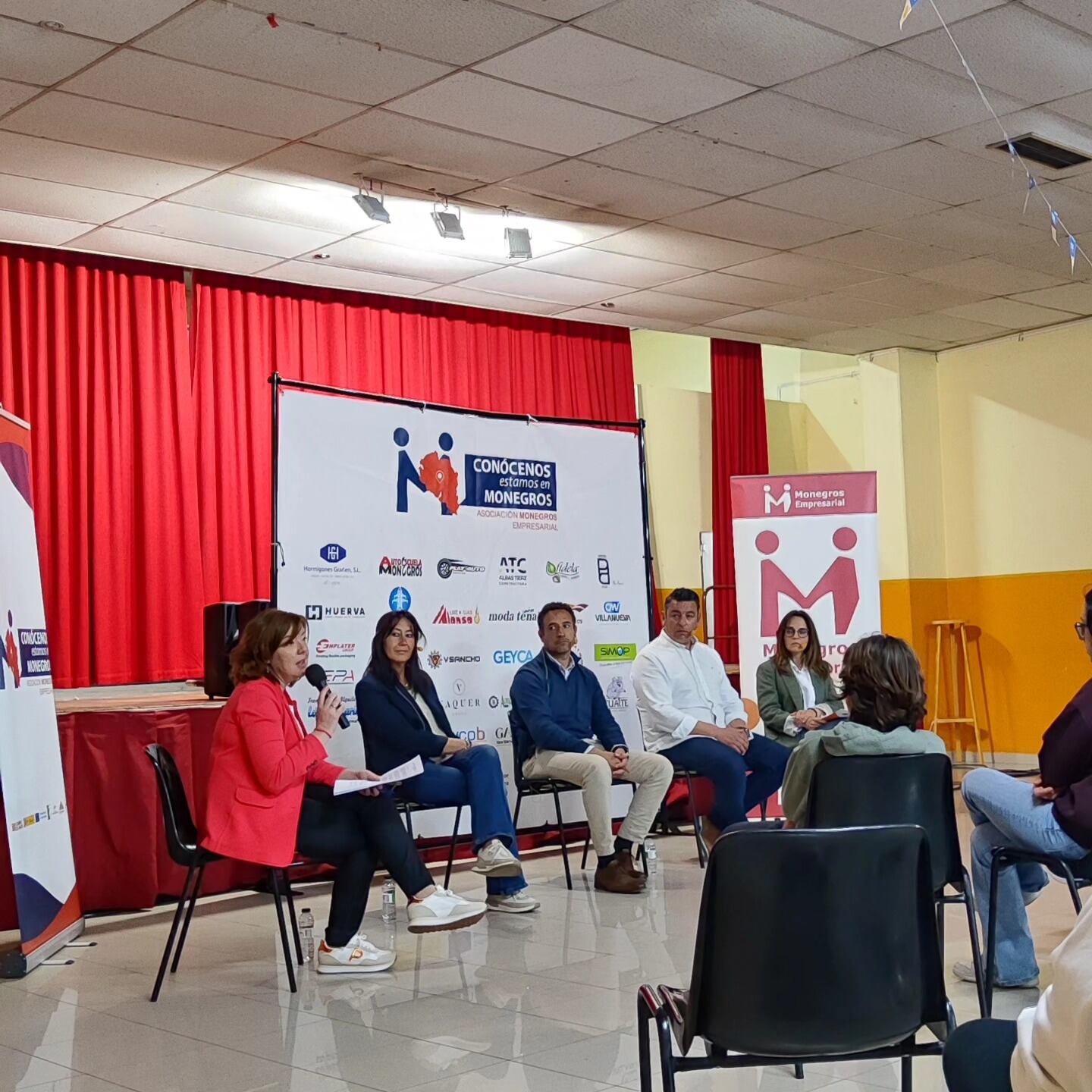 Monegros Empresarial en una de sus actividades