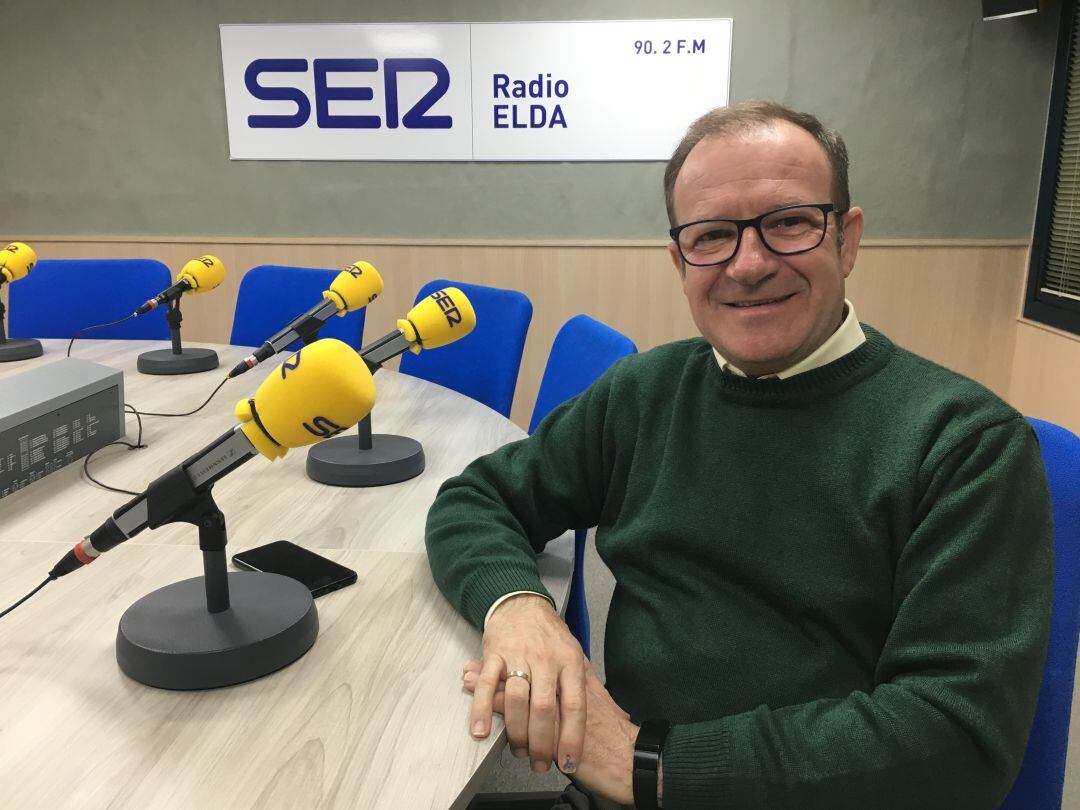 Antonio Lizán en Radio Elda Cadena SER