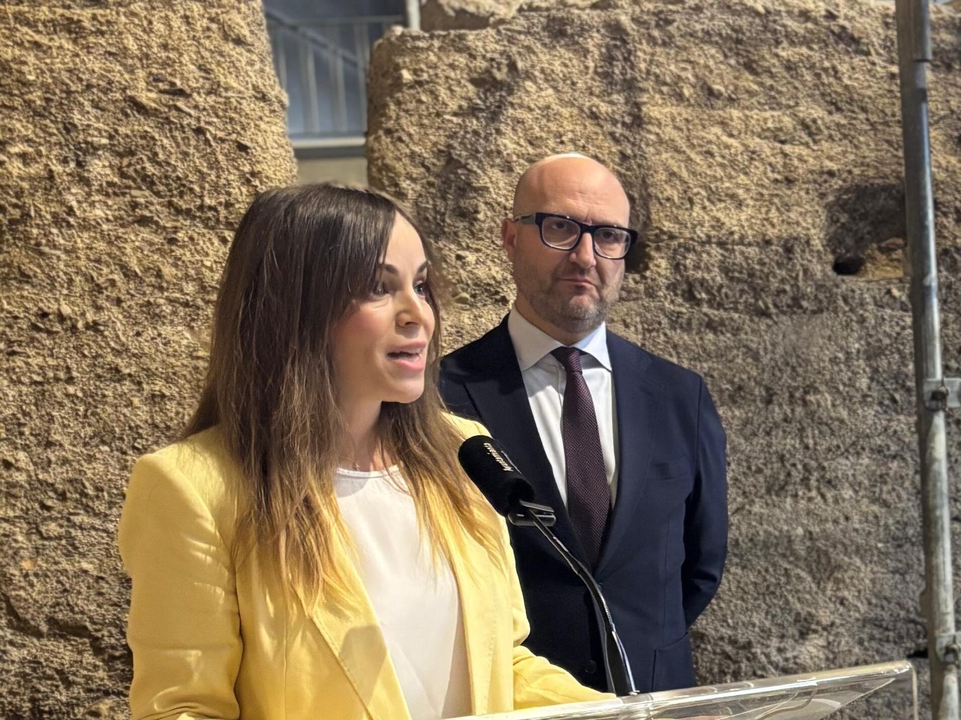 Rebeca Pérez durante la presentación de los presupuestos de su área