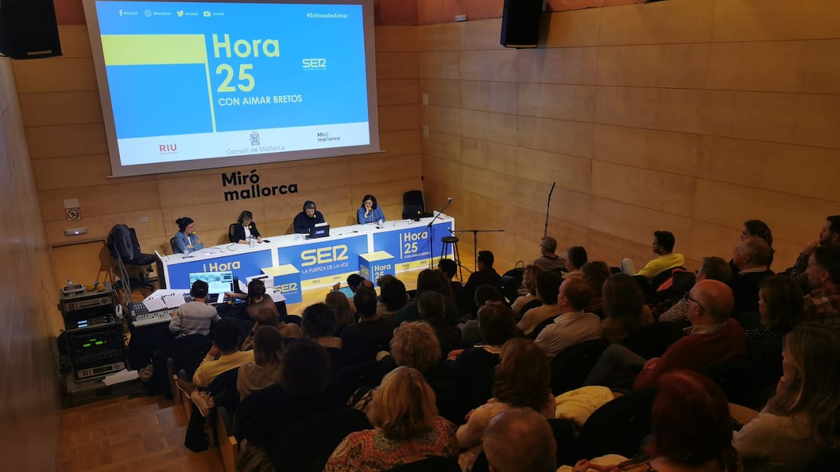 Hora 25, con Aimar Bretos, desde la Fundació Miró Mallorca