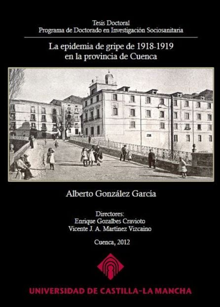 Portada de la tesis de Alberto González.