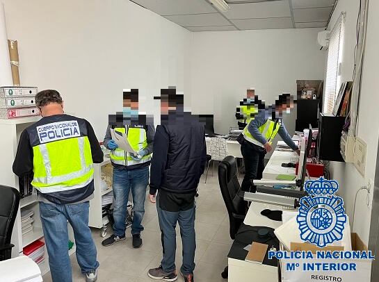 Operación Ezequiel llevada a cabo por la Policía Nacional