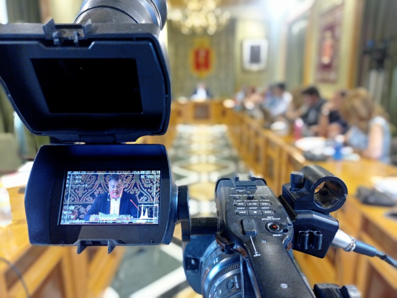 El alcalde, Darío Dolz, durante el Debate sobre el Estado del Municipio de Cuenca