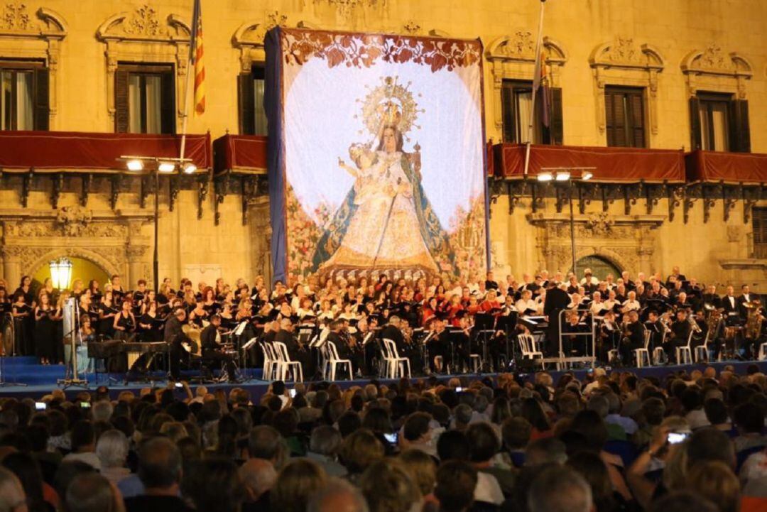 Imagen de archivo de una edición anterior de la Alborada sin restricciones de aforo