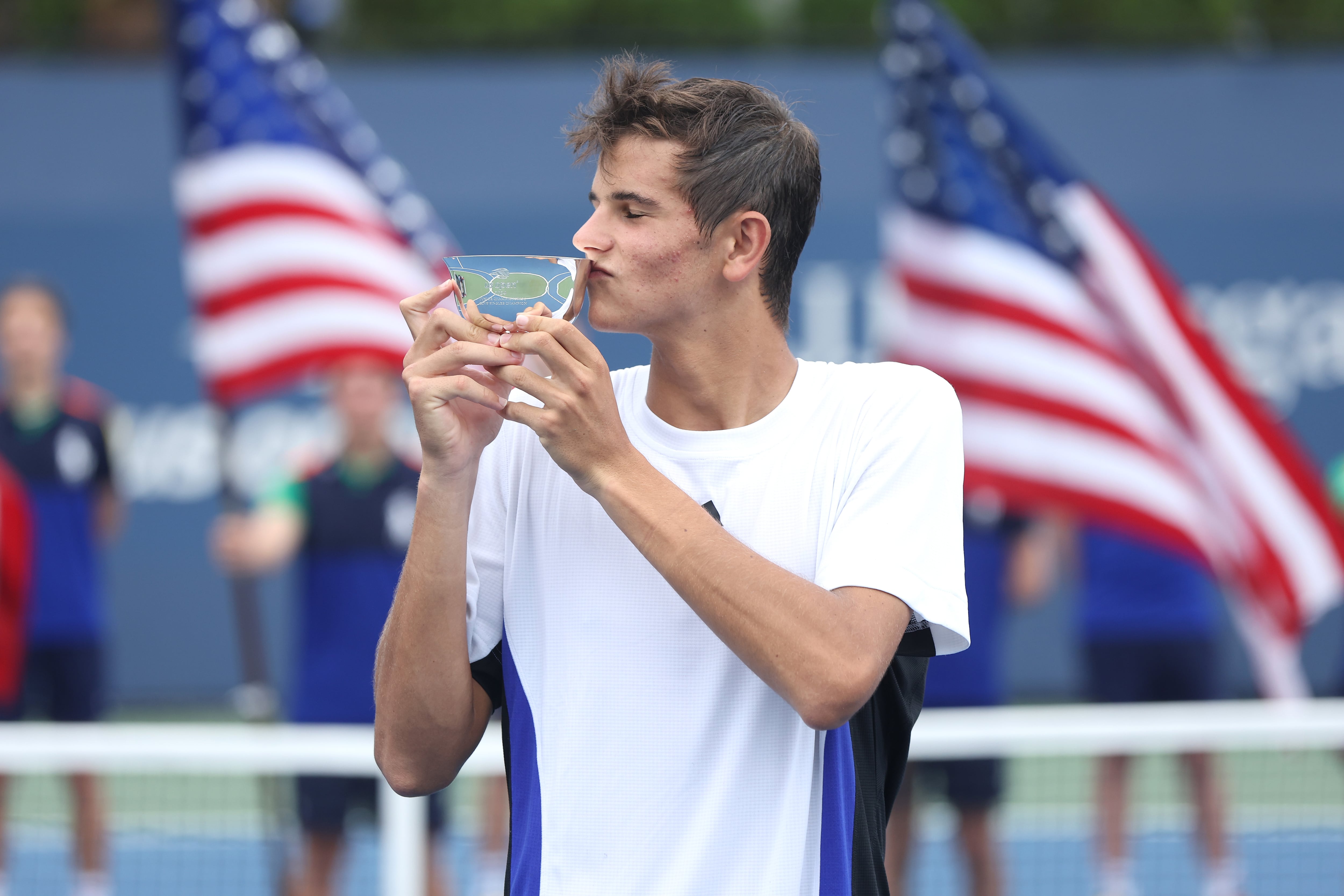 El español Rafael Jódar se proclama campeón del US Open Junior