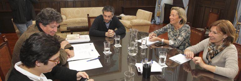 Junta de portavoces en el Concello de A Coruña