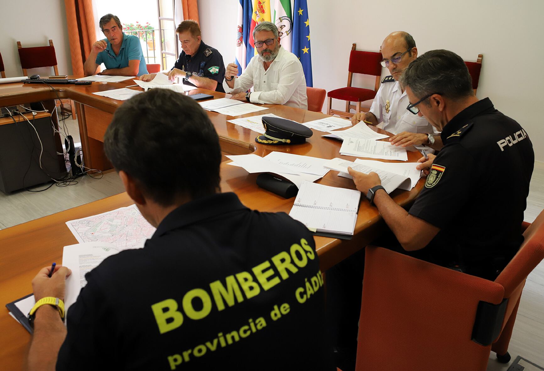 Reunión Mesa Seguridad Fiestas de la Vendimia