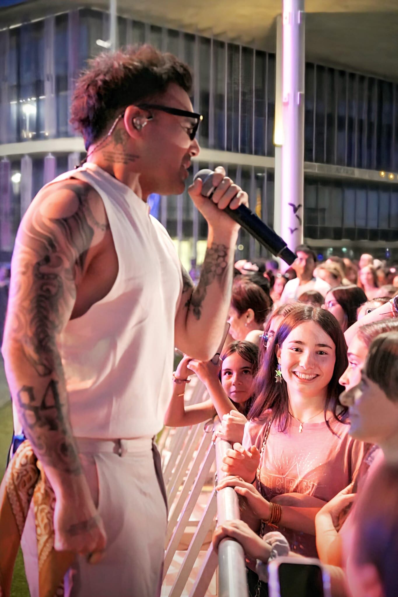 Ezio Oliva en la Gira de Verano de Dial en Zaragoza