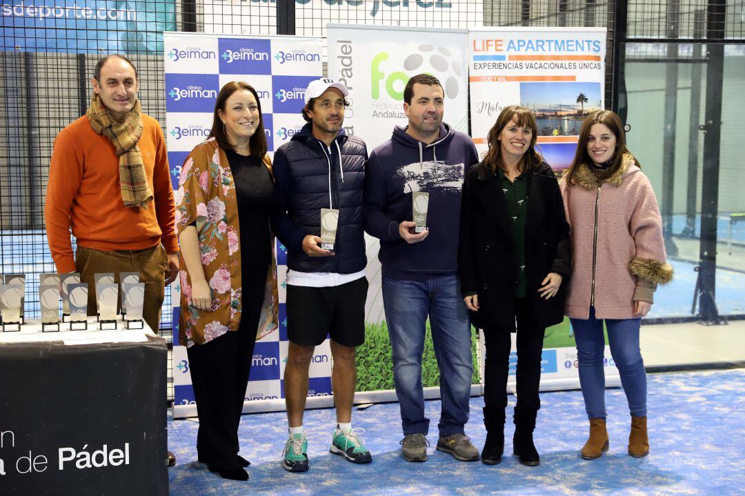 Entrega de Trofeos del Torneo de Pádel de veteranos 