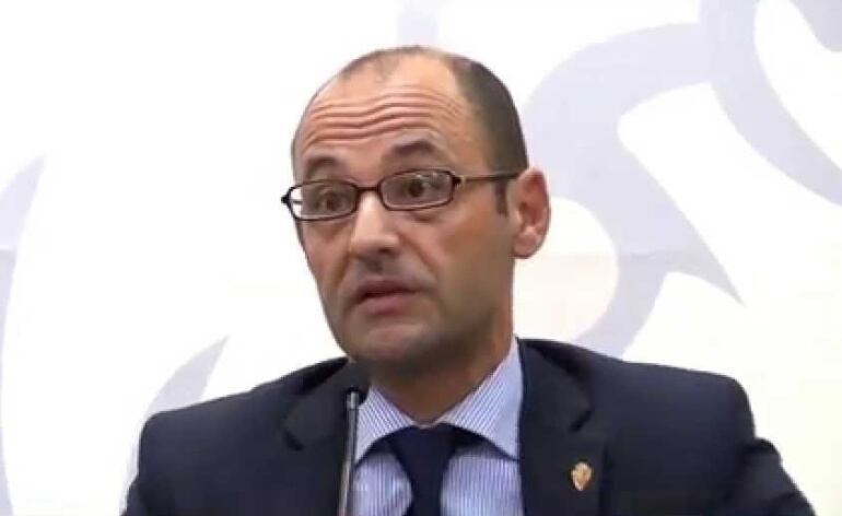 Fernando Rodrigo, consejero del área financiera del Real Zaragoza, ha llevado las conversaciones con la LFP hasta conseguir el aumento de la masa salarial para la plantilla