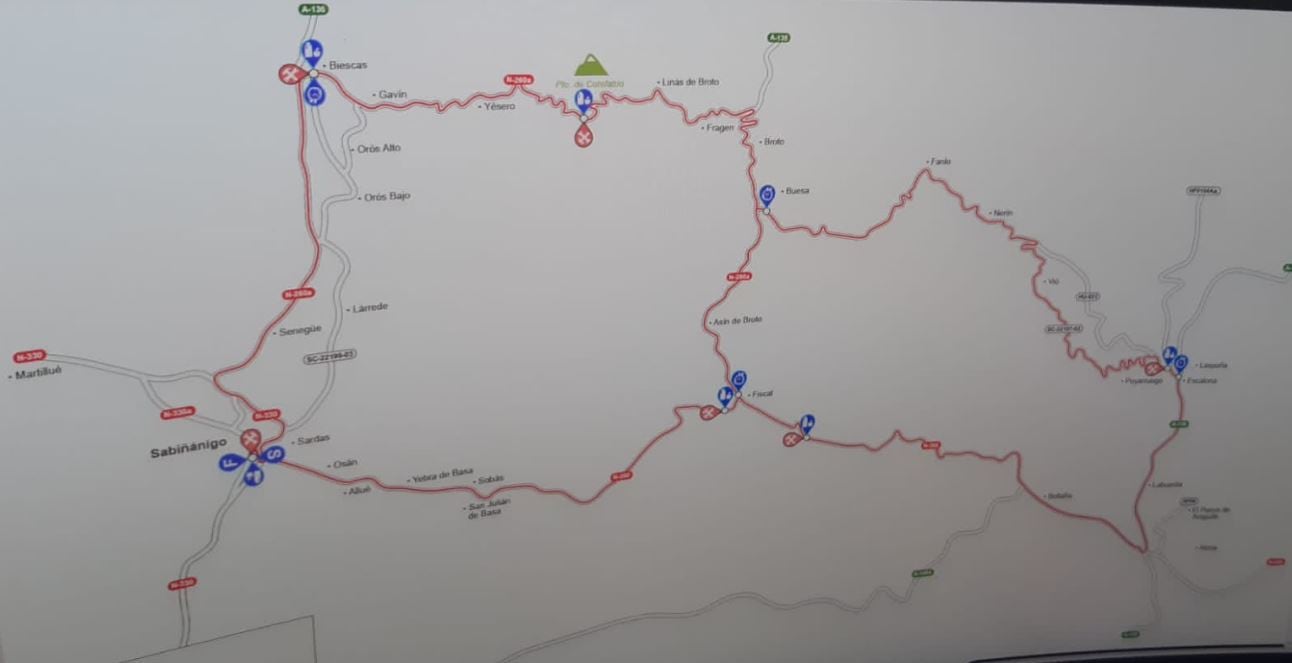 Propuesta de recorrido de la Quebrantahuesos 2023