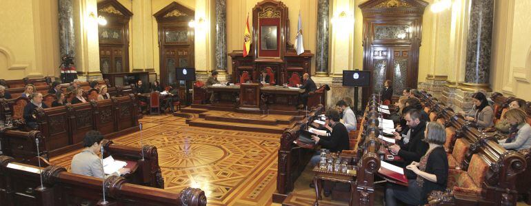 Pleno del Ayuntamiento de A Coruña