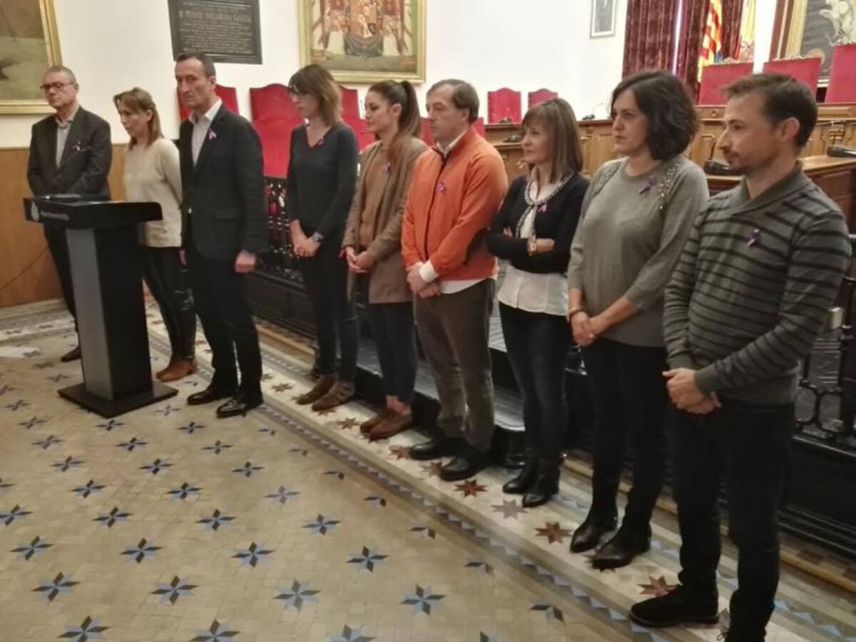Declaración institucional contra la violencia machista