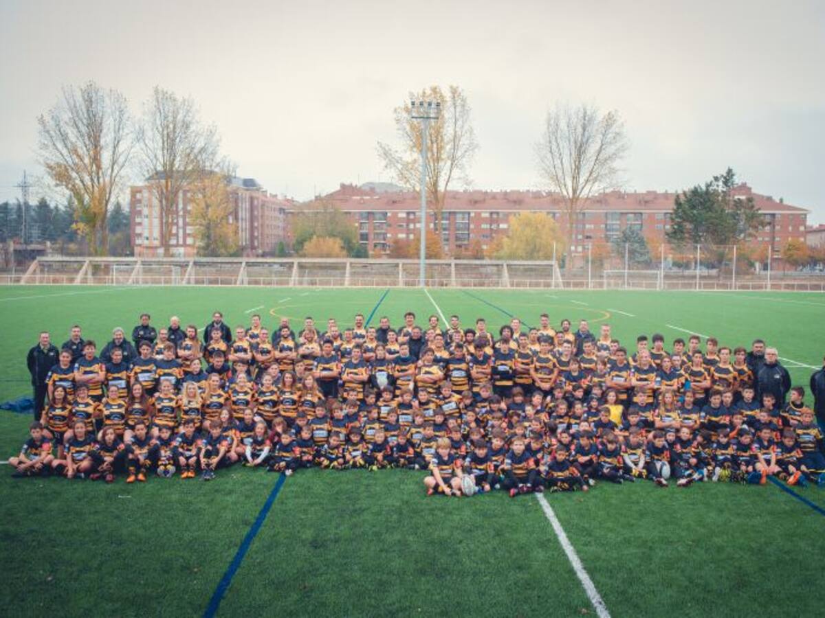 La gran familia del rugby burgalés