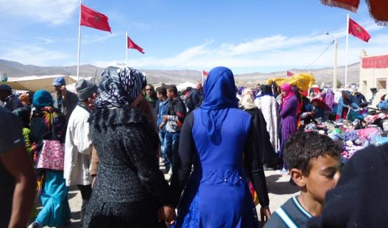 Festival de matrimonios bereberes en el Alto Atlas