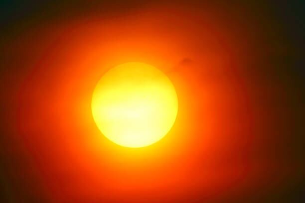 Ola de calor, sol abrasador