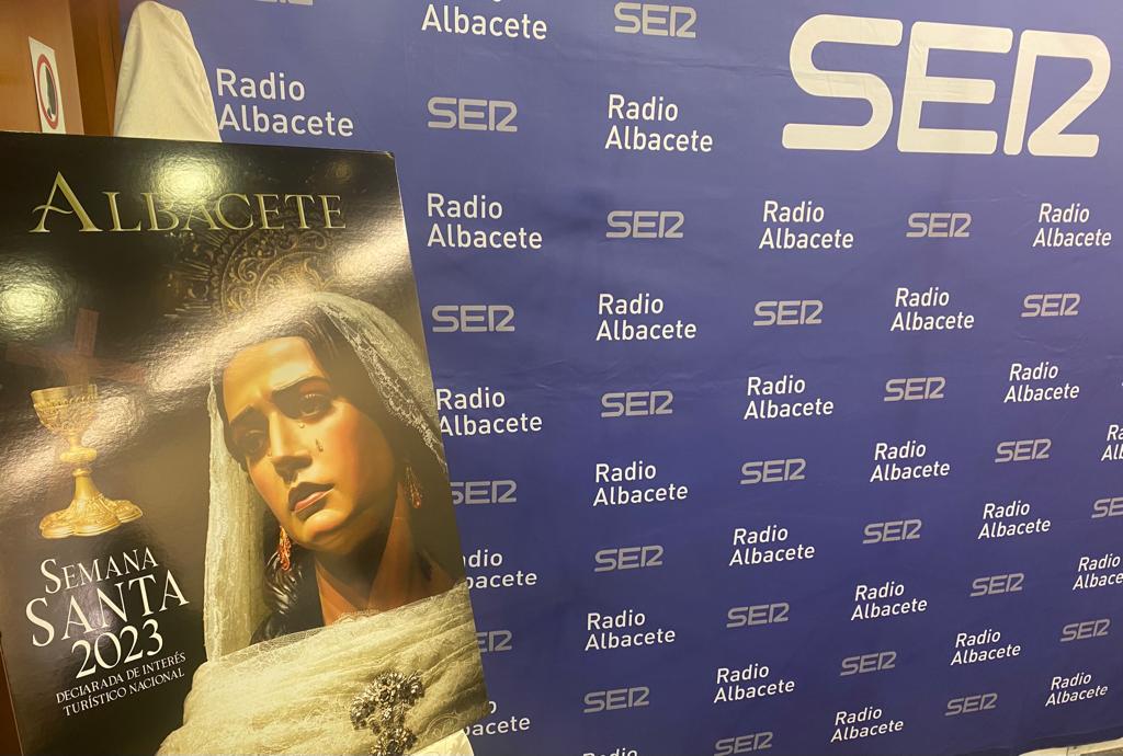 La imagen del cartel y de la Magdalena han presidido esta edición especial del programa Hoy por Hoy Albacete, desde la Posada del Rosario