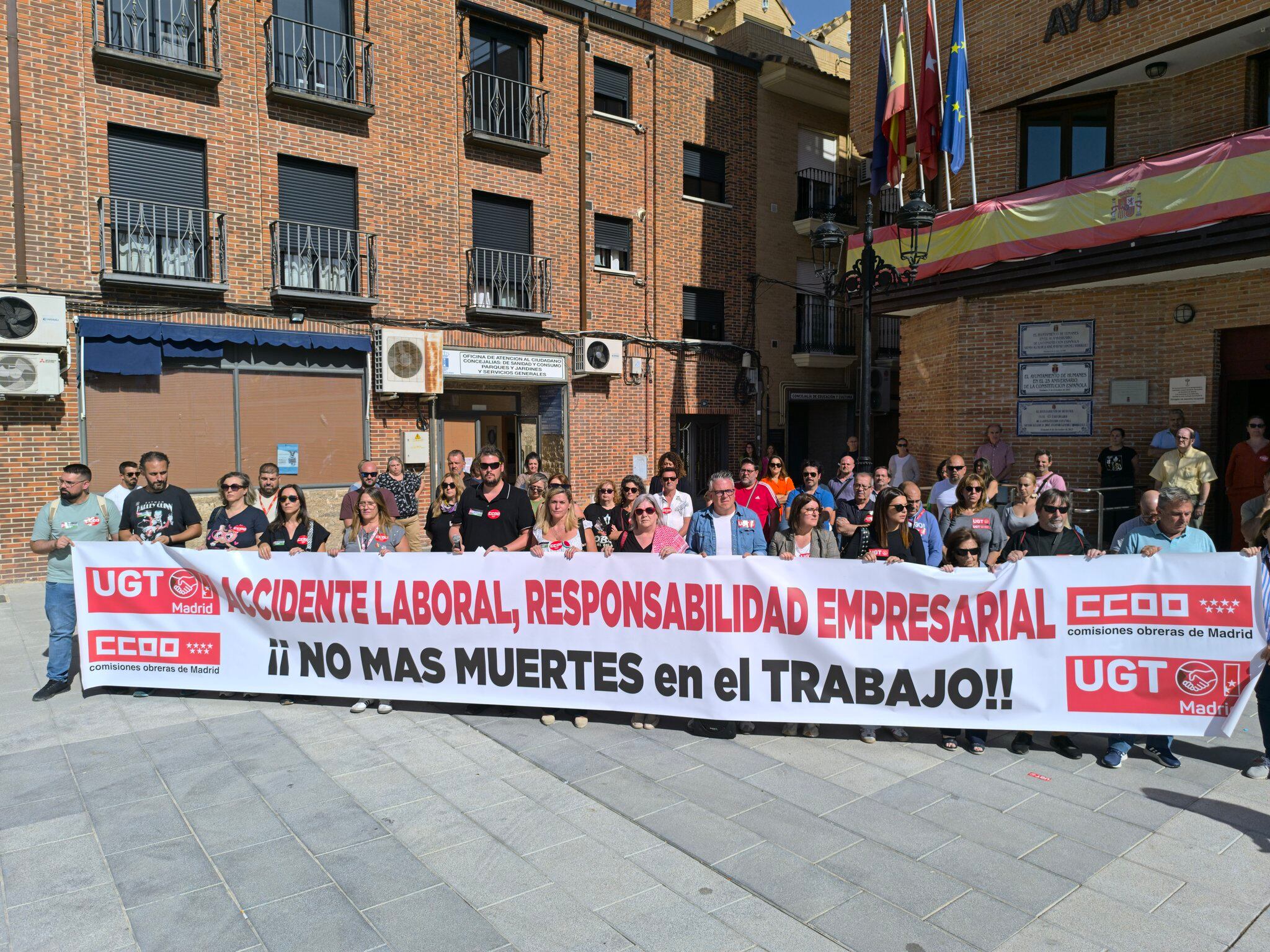 Los sindicatos han vuelto a denunciar la falta de medidas de seguridad en el trabajo