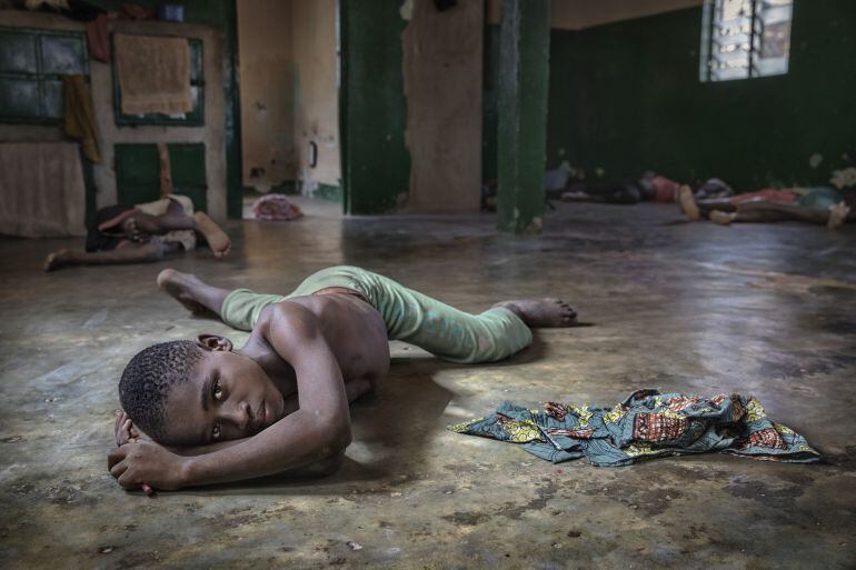 Uno de los niños fotografiados por Ana durante su estancia en Togo y Benin