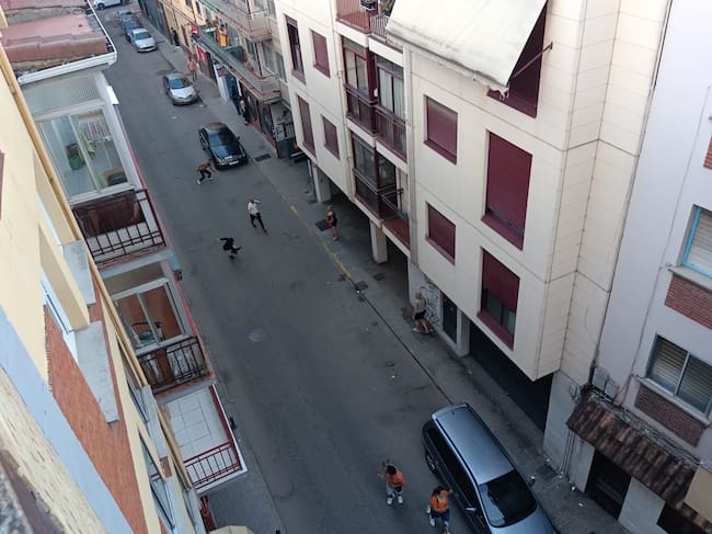 Otro de los momentos del conflicto