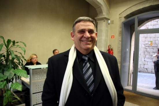 El militant històric i membre del comitè executiu d'Unió Democràtica a Girona, Fidel Rincón