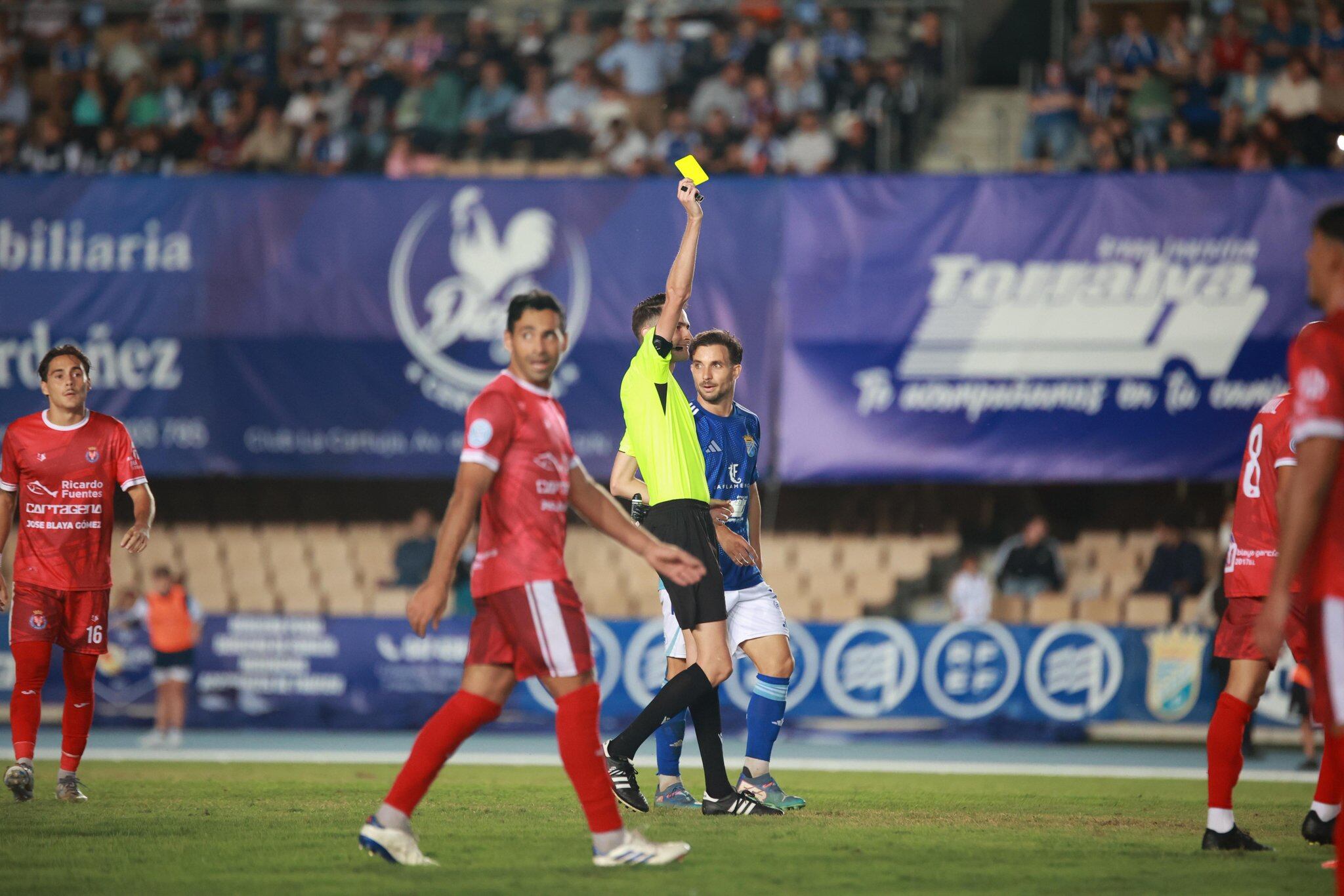 Imagen del partido disputado entre el Xerez CD y La Deportiva Minera