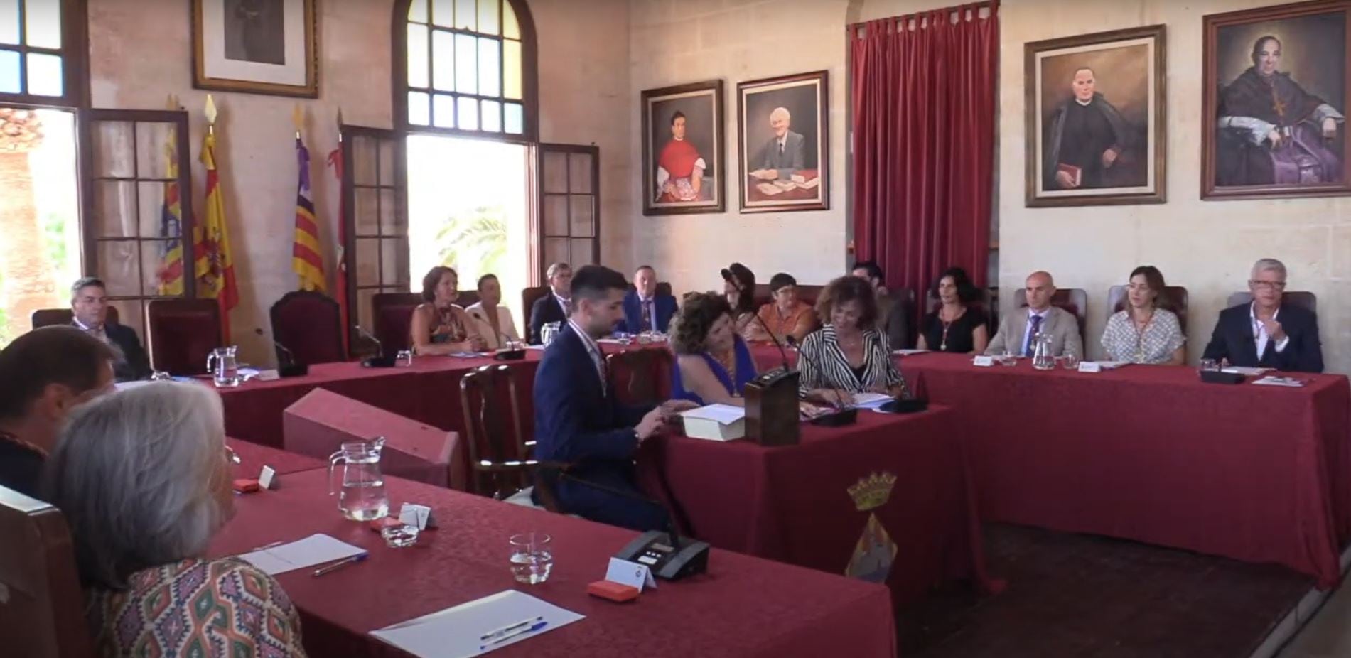 Ple de constitució de l&#039;Ajuntament de Ciutadella