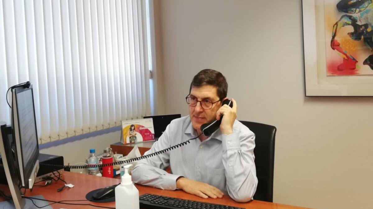 Manuel Villegas: "Vamos a trabajar como si fuésemos a pasar a la Fase 2"