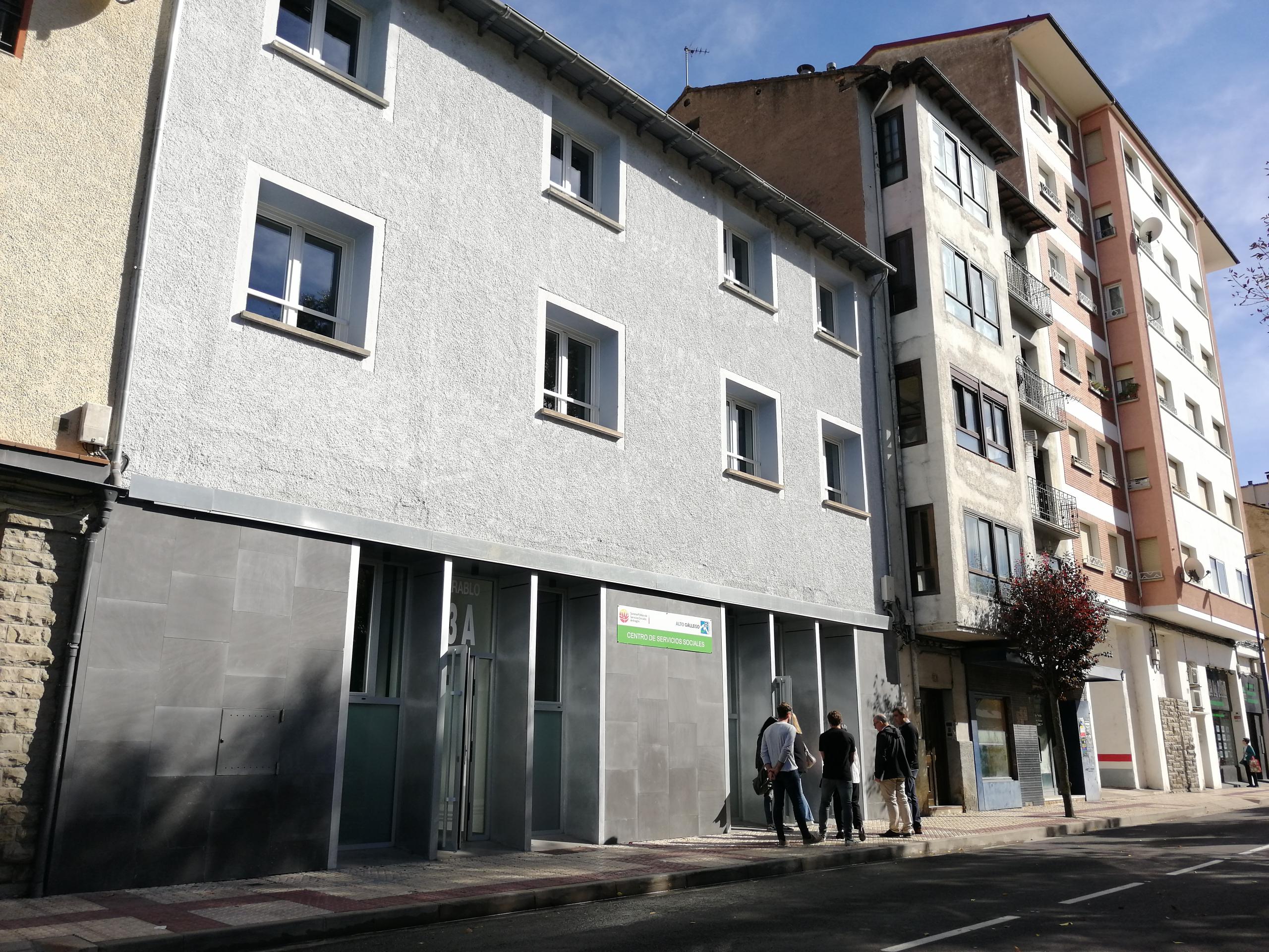 La nueva sede de Servicios Sociales del Alto Gállego, en la calle Serrablo, 13