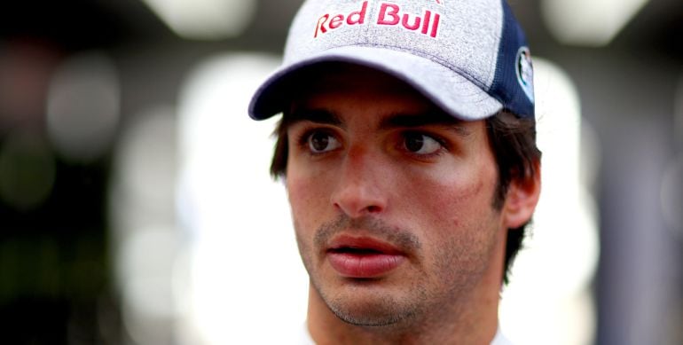 Carlos Sainz, durante el Gran Premio de España de Fórmula 1