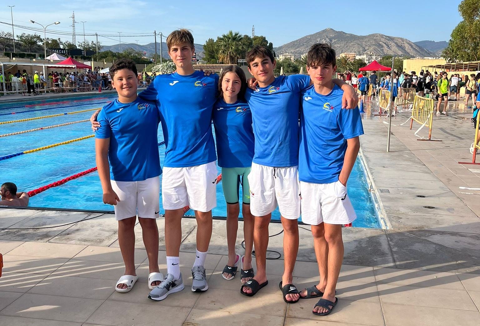 Representación del CN Xàtiva en Elda (Foto: CN Xàtiva)