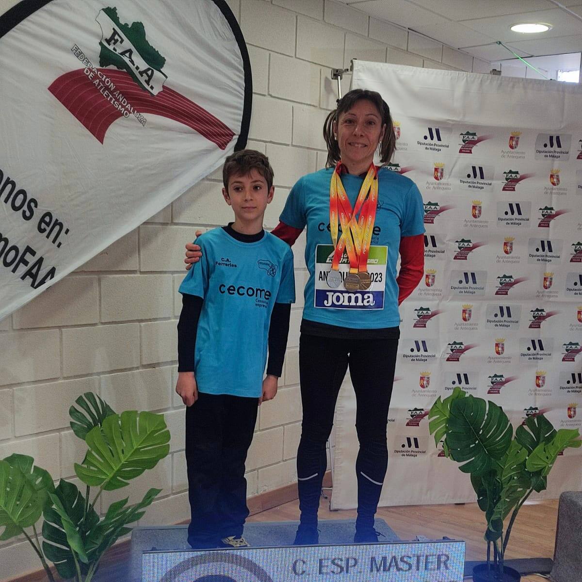 Lita López guanya un or i dues plates als Campionats d'Espanya d'Atletisme per a veterans