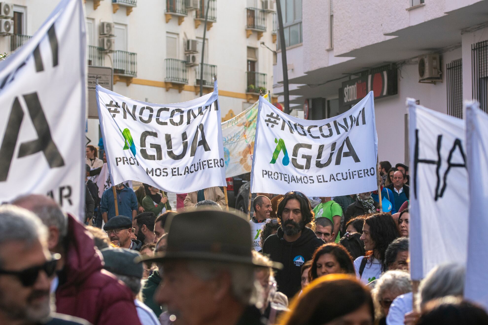 Manifestación en Coín