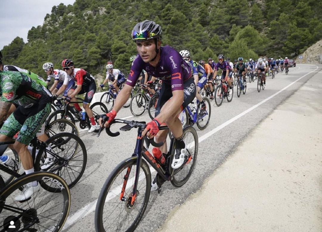 Mario Aparicio durante el pasado Campeonato de España.