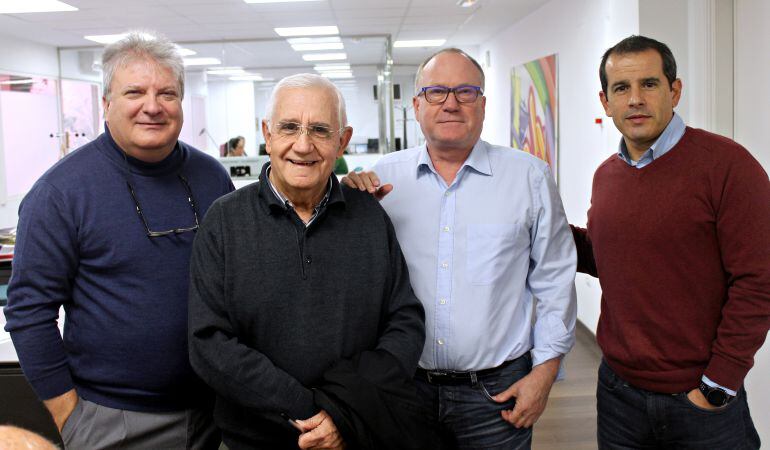 Gerardo Muñoz, José Antonio Fernández Cabello, Juan Carlos de Manuel y Carlos Arcaya