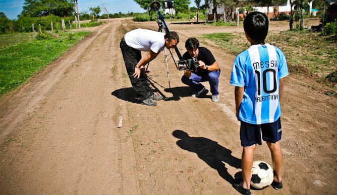 Secuencia del documental &#039;Quiero ser Messi&#039;