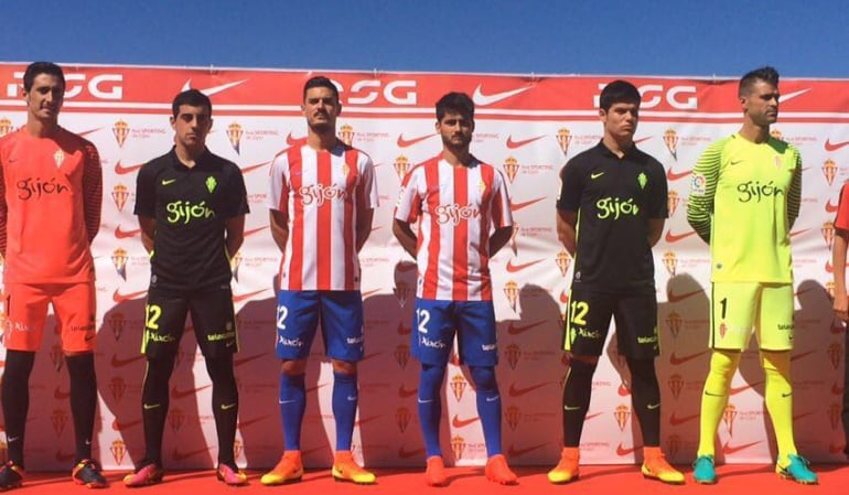 Nuevas camisetas del Real Sporting para la temporada 16-17 